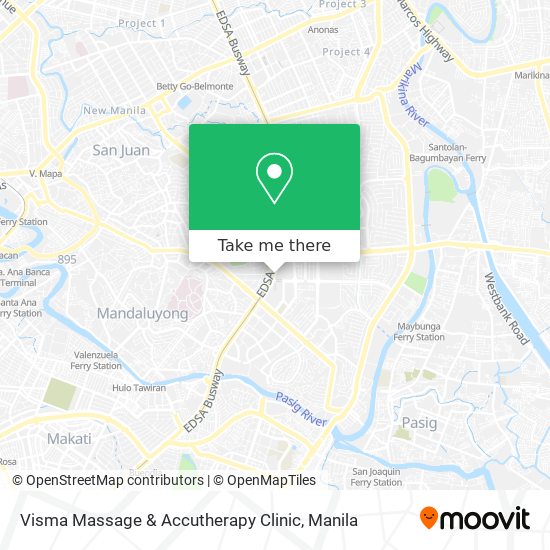 Visma Massage & Accutherapy Clinic map