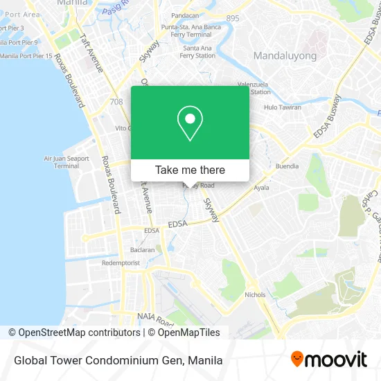 Global Tower Condominium Gen map