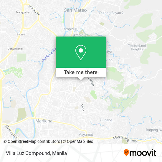 Villa Luz Compound map
