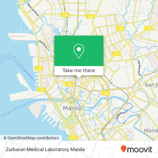 Zurbaran Medical Laboratory map