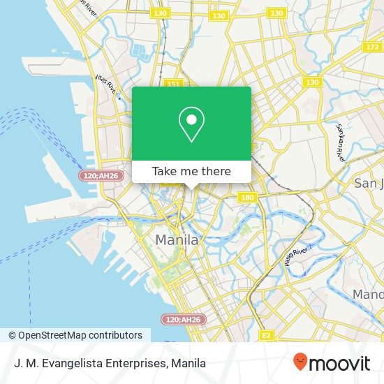 J. M. Evangelista Enterprises map