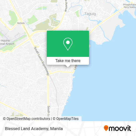 Blessed Land Academy map