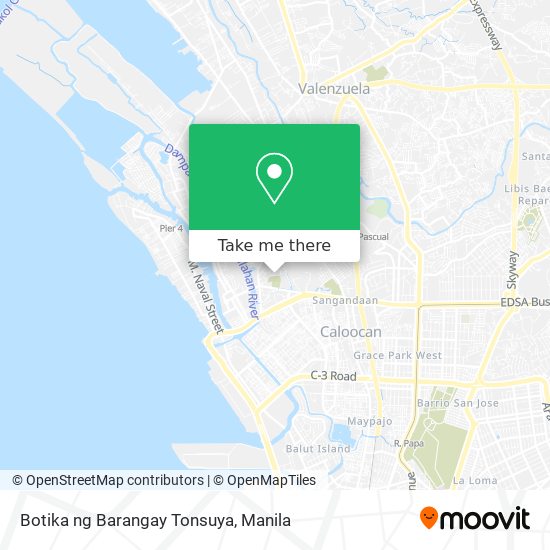 Botika ng Barangay Tonsuya map