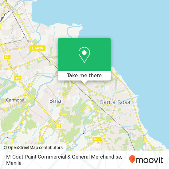 M-Coat Paint Commercial & General Merchandise map