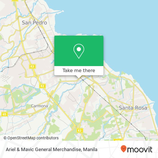 Ariel & Mavic General Merchandise map