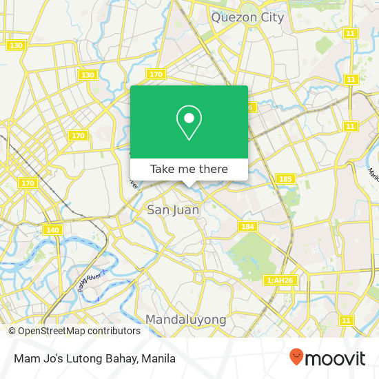 Mam Jo's Lutong Bahay map
