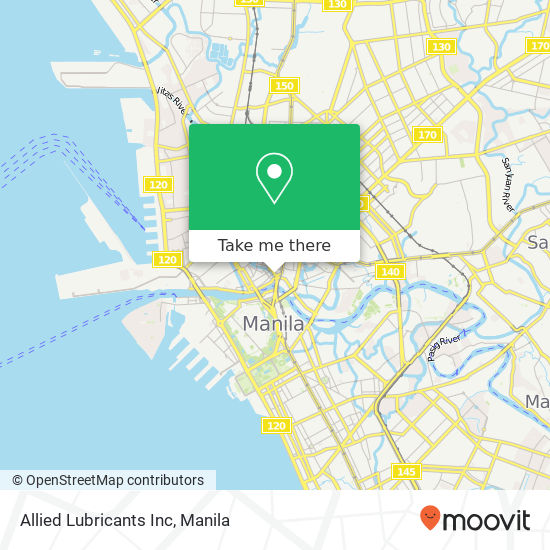 Allied Lubricants Inc map