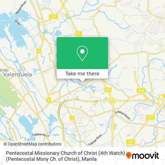 Pentecostal Missionary Church of Christ (4th Watch) (Pentecostal Msny Ch. of Christ) map