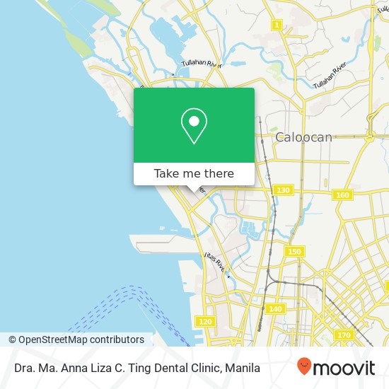 Dra. Ma. Anna Liza C. Ting Dental Clinic map