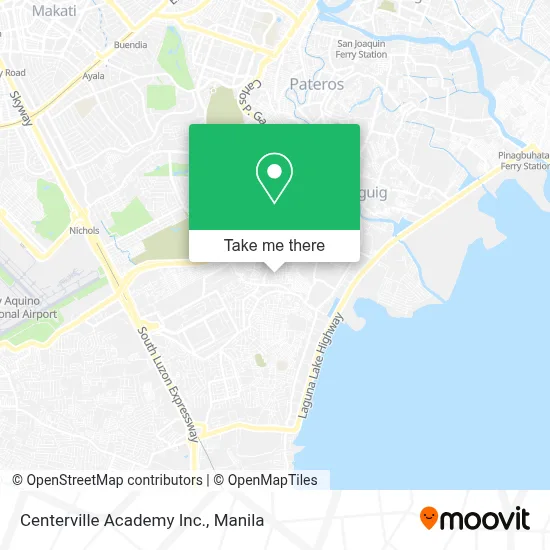 Centerville Academy Inc. map