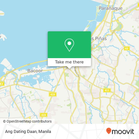 Ang Dating Daan map