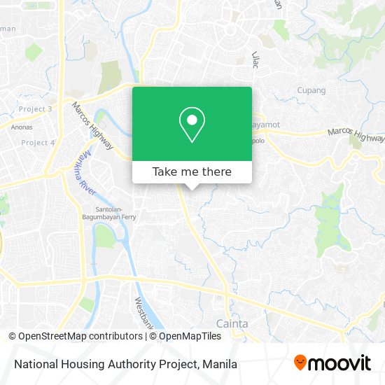 National Housing Authority Project map