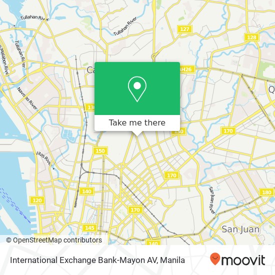 International Exchange Bank-Mayon AV map