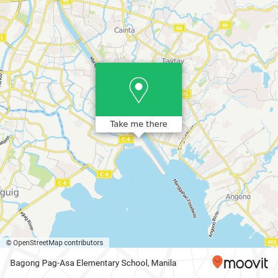 Bagong Pag-Asa Elementary School map