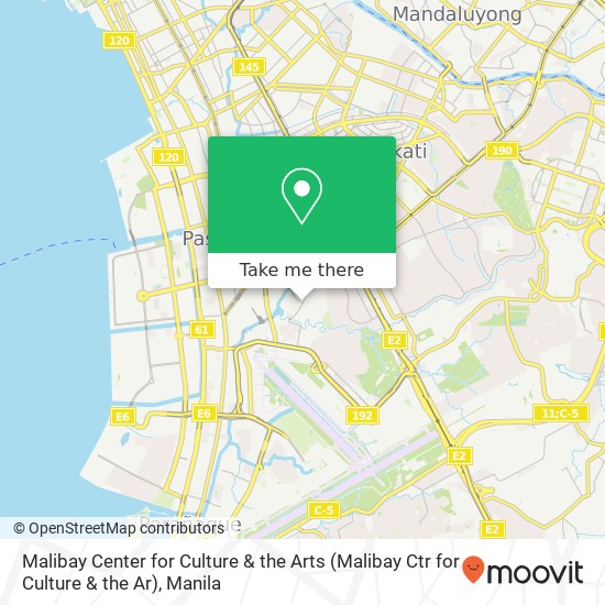 Malibay Center for Culture & the Arts (Malibay Ctr for Culture & the Ar) map