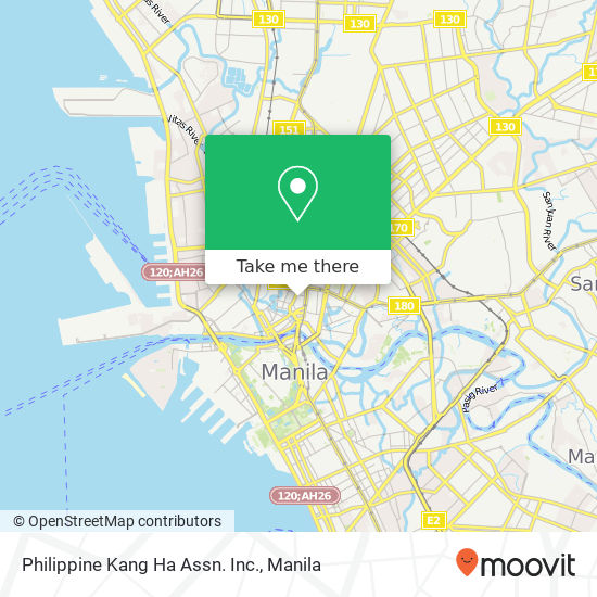 Philippine Kang Ha Assn. Inc. map