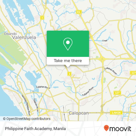 Philippine Faith Academy map