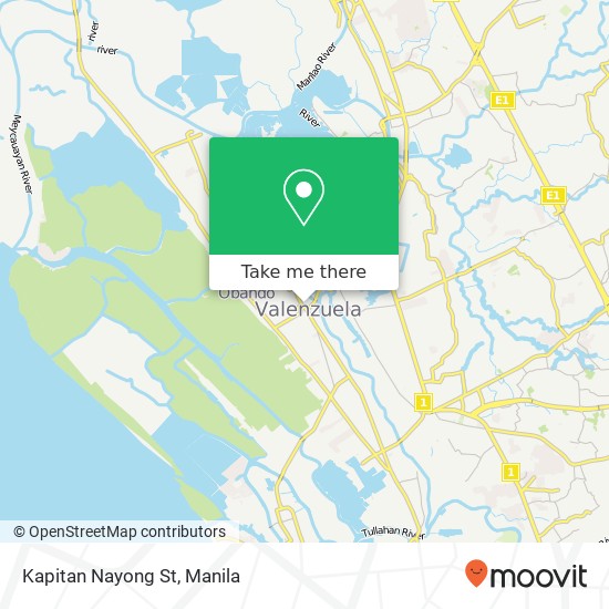 Kapitan Nayong St map