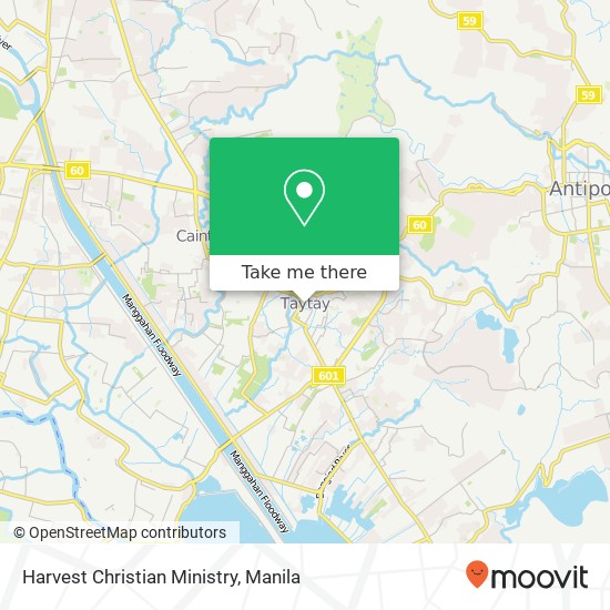 Harvest Christian Ministry map