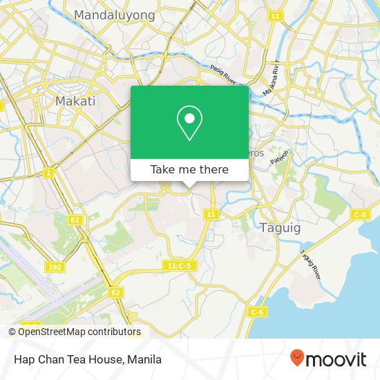 Hap Chan Tea House map