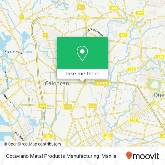 Octaviano Metal Products Manufacturing map