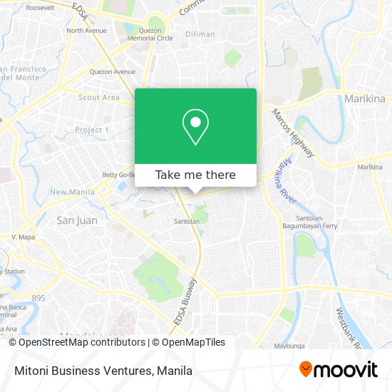 Mitoni Business Ventures map