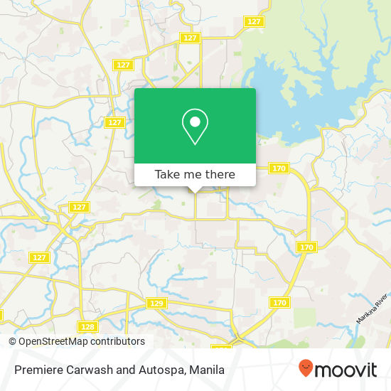 Premiere Carwash and Autospa map