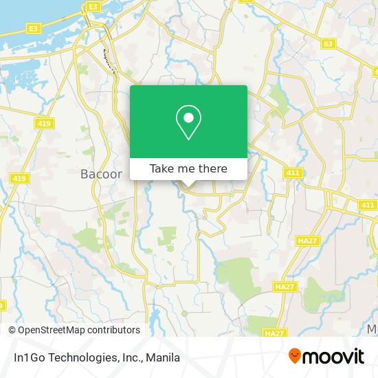 In1Go Technologies, Inc. map