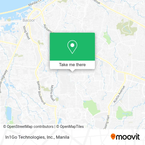 In1Go Technologies, Inc. map