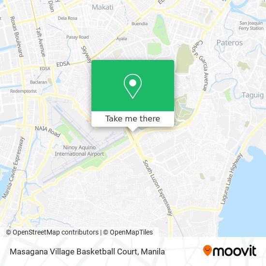 Masagana Village Basketball Court map