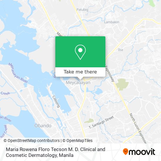 Maria Rowena Floro Tecson M. D. Clinical and Cosmetic Dermatology map