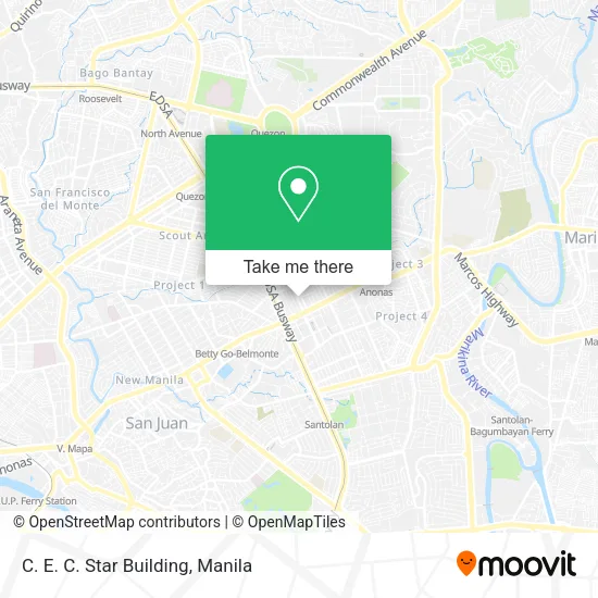 C. E. C. Star Building map