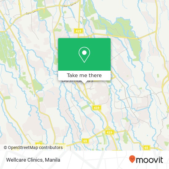 Wellcare Clinics map