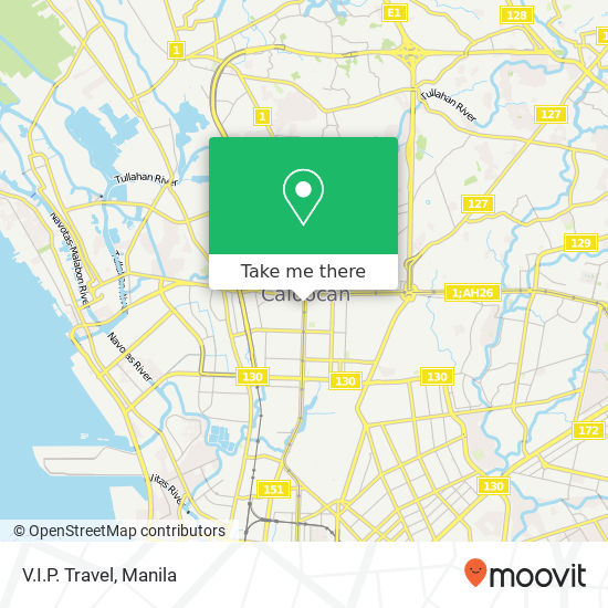 V.I.P. Travel map