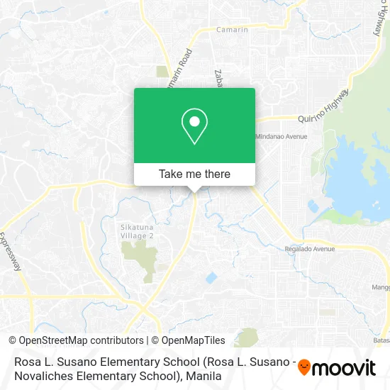 Rosa L. Susano Elementary School map