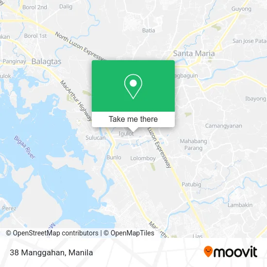 38 Manggahan map