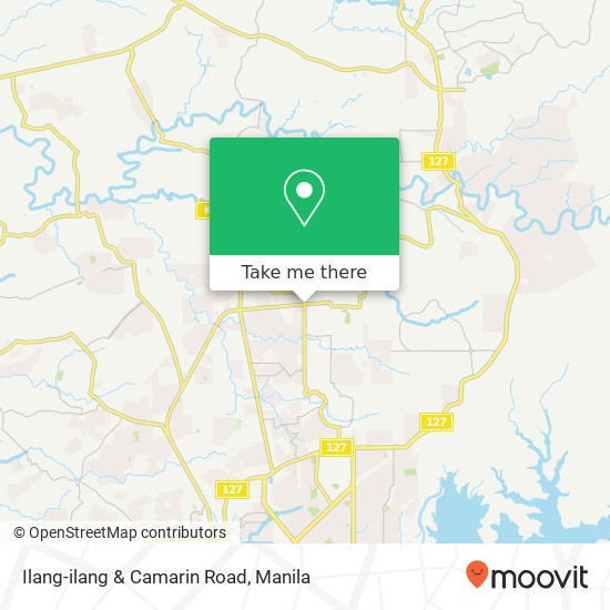 Ilang-ilang & Camarin Road map