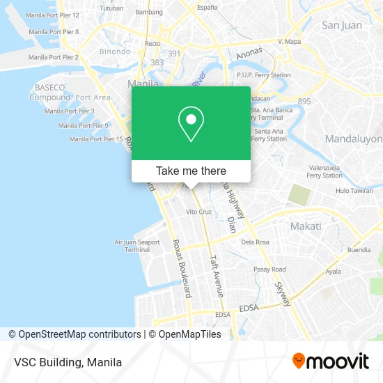 VSC Building map