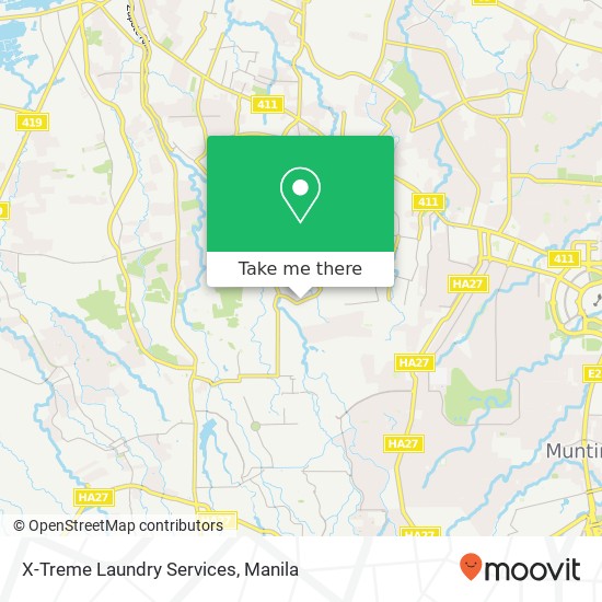 X-Treme Laundry Services map