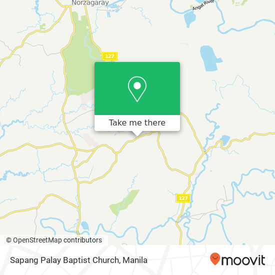 Sapang Palay Baptist Church map