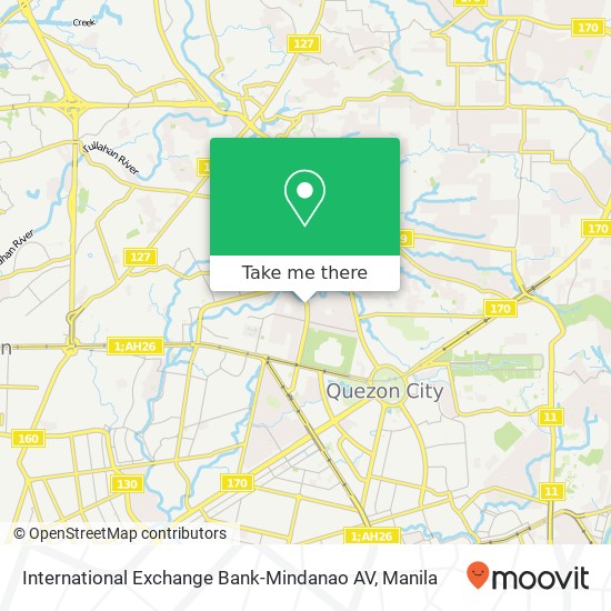 International Exchange Bank-Mindanao AV map