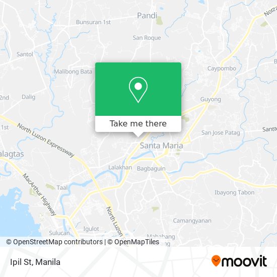 Ipil St map