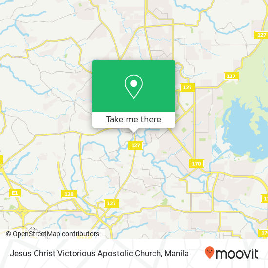 Jesus Christ Victorious Apostolic Church map