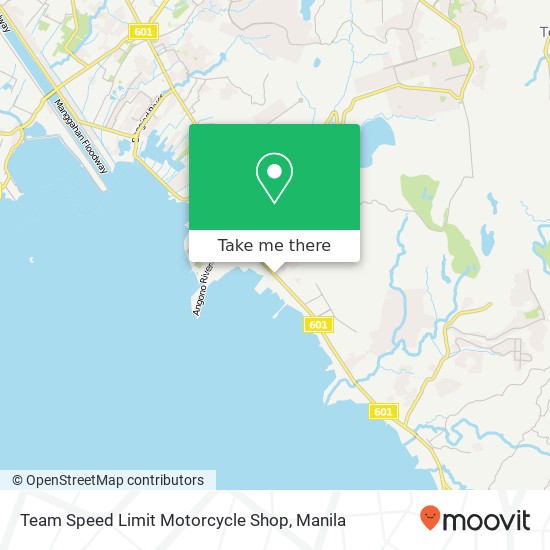 Team Speed Limit Motorcycle Shop map