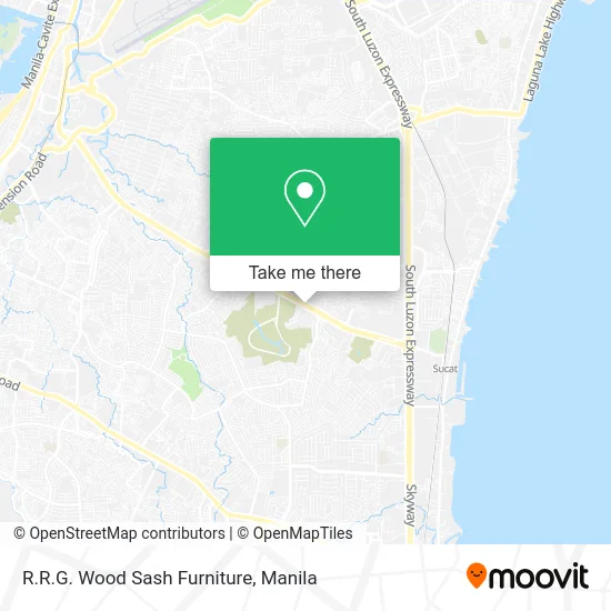 R.R.G. Wood Sash Furniture map