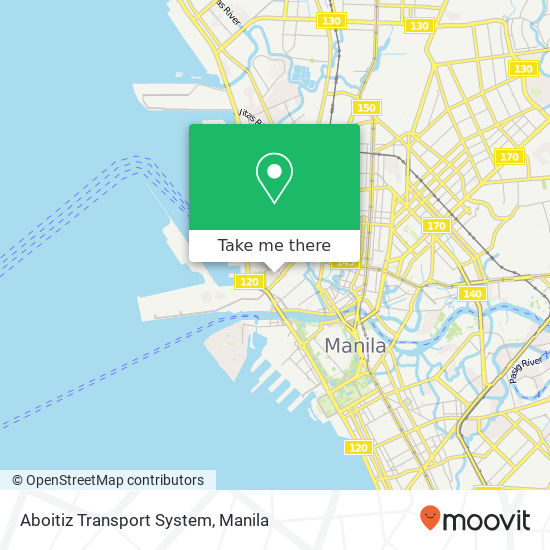 Aboitiz Transport System map