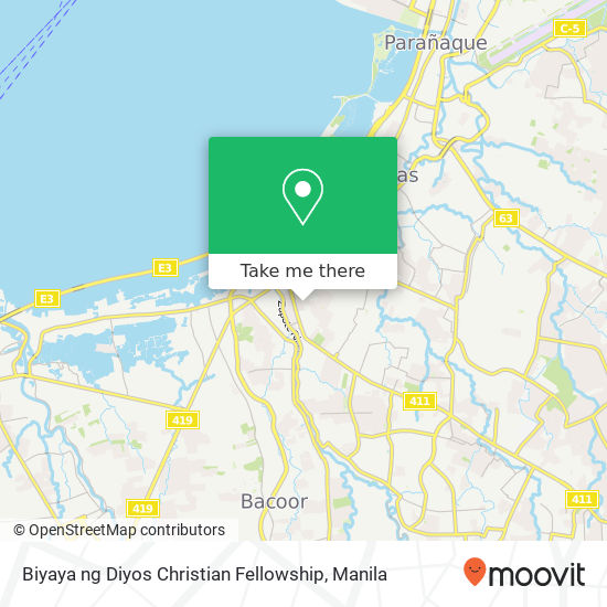 Biyaya ng Diyos Christian Fellowship map