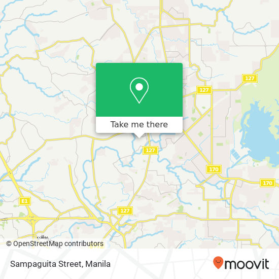 Sampaguita Street map