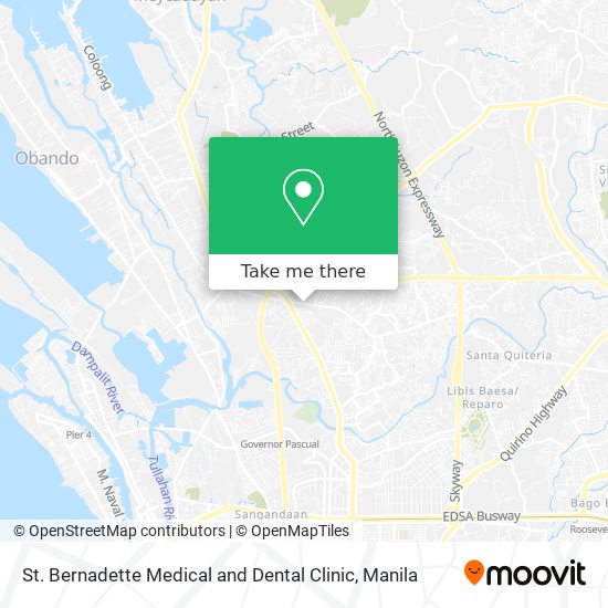 St. Bernadette Medical and Dental Clinic map