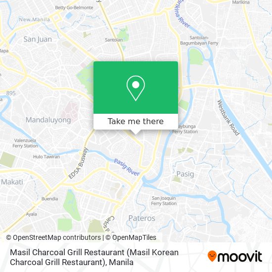 Masil Charcoal Grill Restaurant map